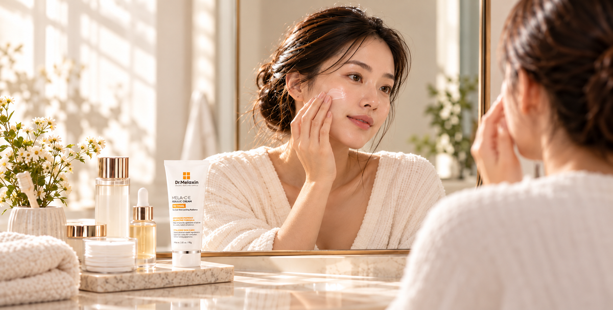 Skincare Routine with Vitamin C: When Should You Use It? – Dr.Melaxin.us