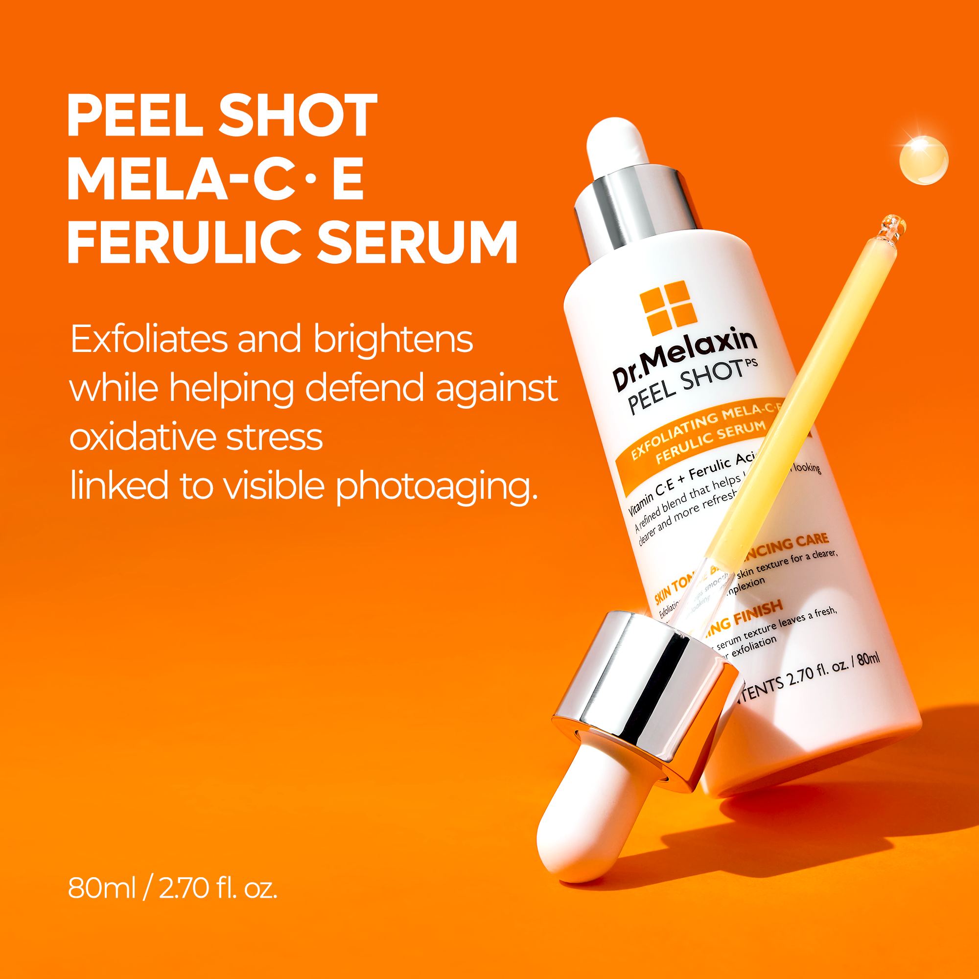 Peel Shot Exfoliating MELA-C·E Ferulic Serum