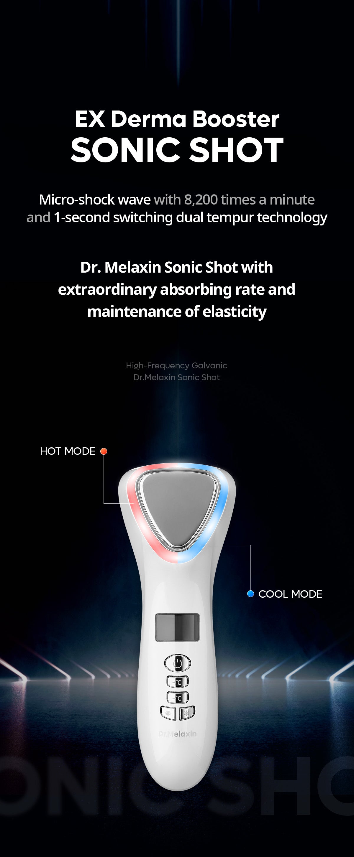 EX Derma Booster Sonic Shot – Dr.Melaxin.us