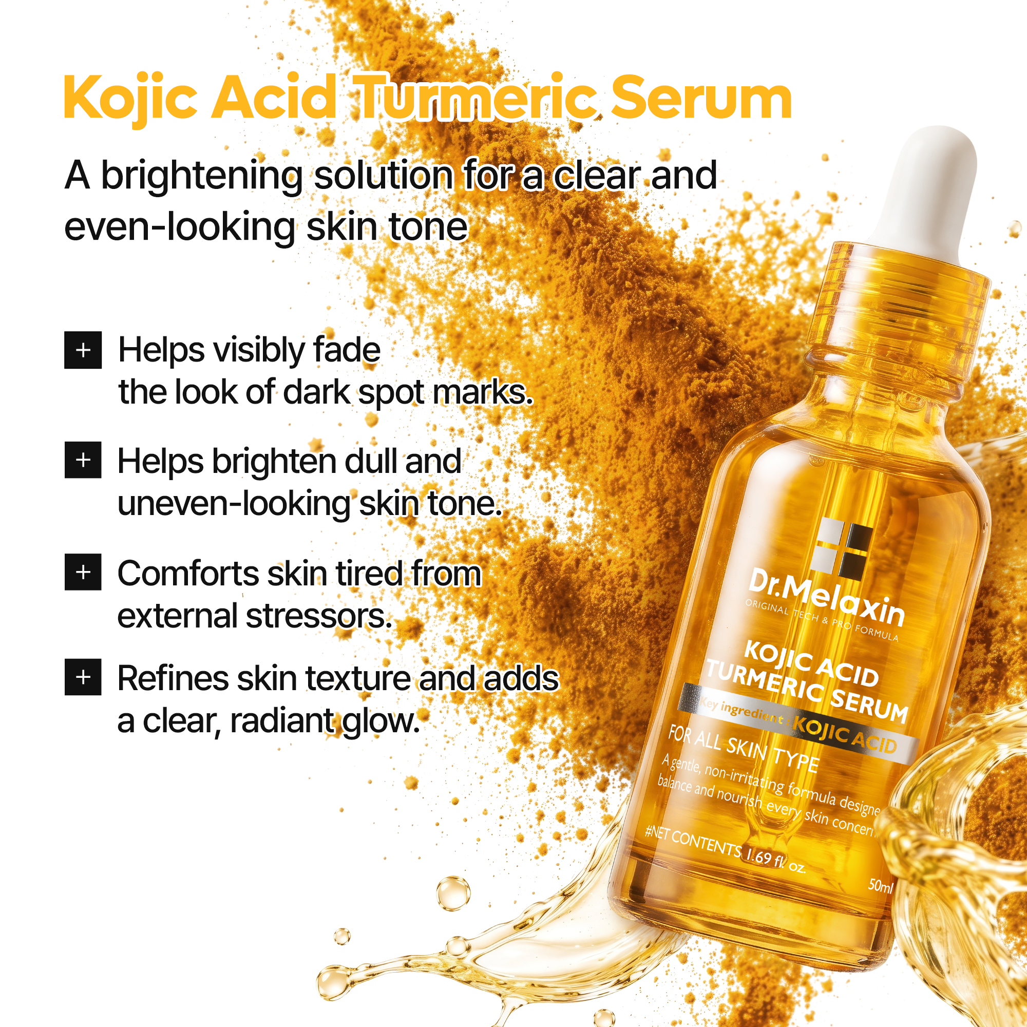 Kojic Acid Turmeric Serum