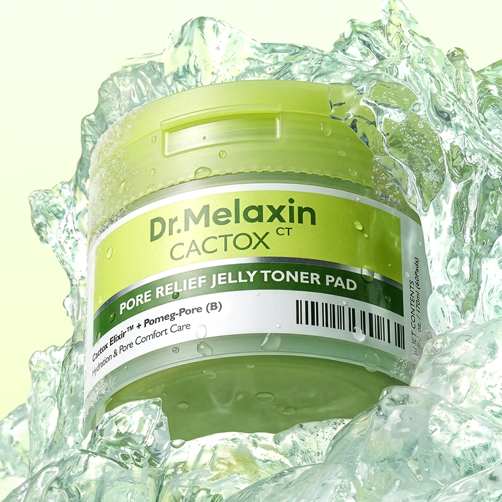 [Amazon Choice] CACTOX Pore Relief Jelly Toner 60 Pads