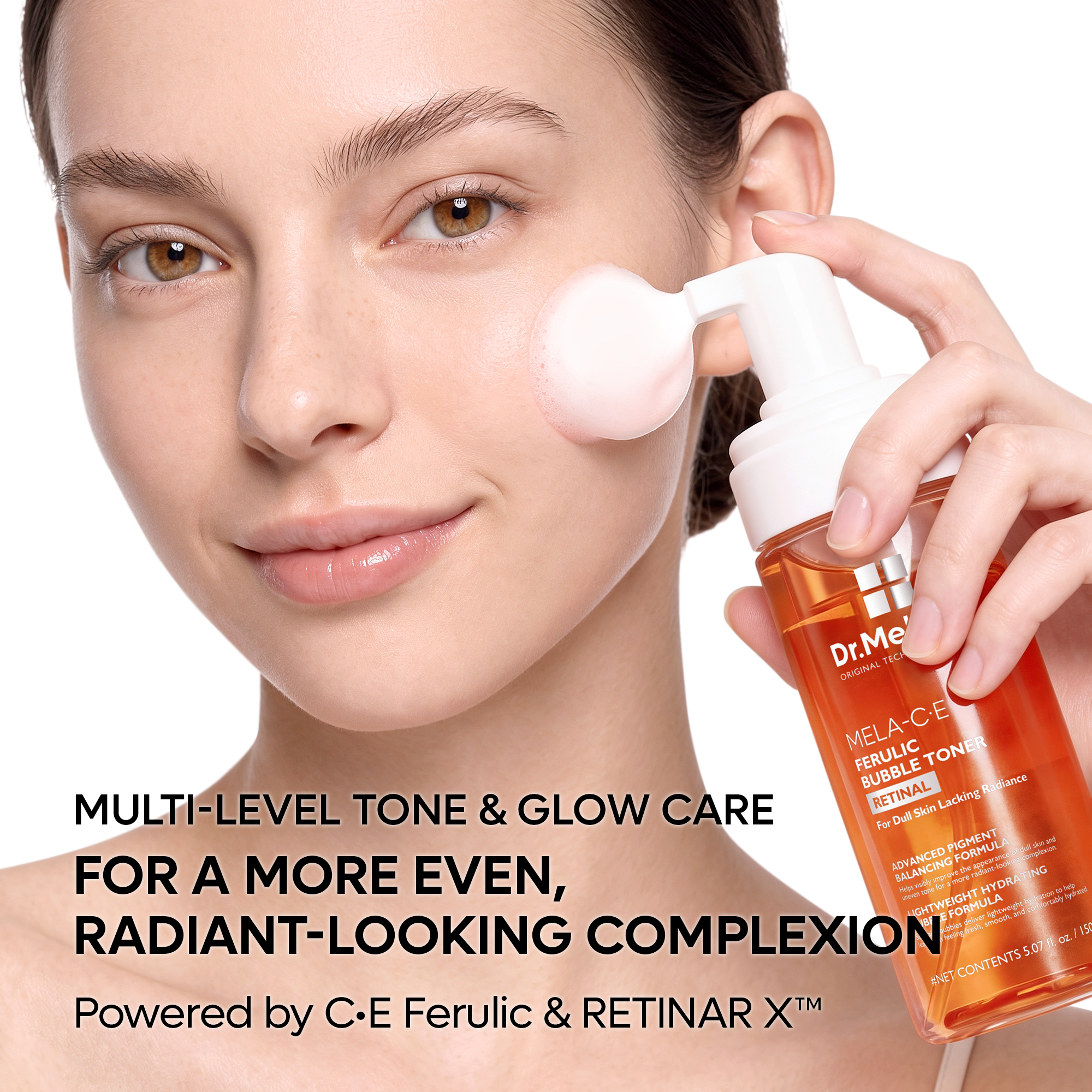 Mela-C·E Ferulic Bubble Toner