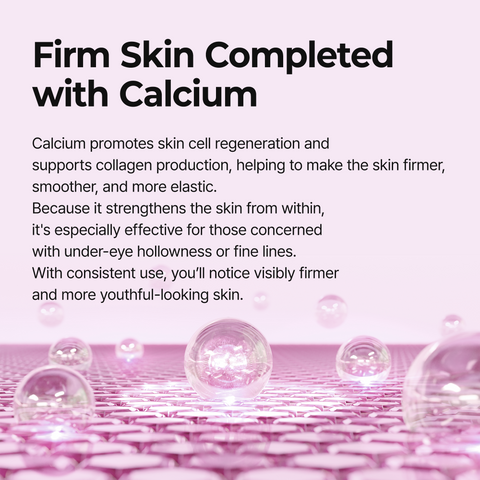 [😮 Under-Eye Hollows & Crow's Feet?] Firm & Brighten in One Patch — Dr.Melaxin Cemenrete Calcium Eye Patch - Dr.Melaxin.us