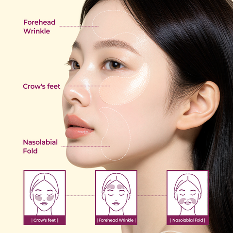 [😮 Under-Eye Hollows & Crow's Feet?] Firm & Brighten in One Patch — Dr.Melaxin Cemenrete Calcium Eye Patch - Dr.Melaxin.us