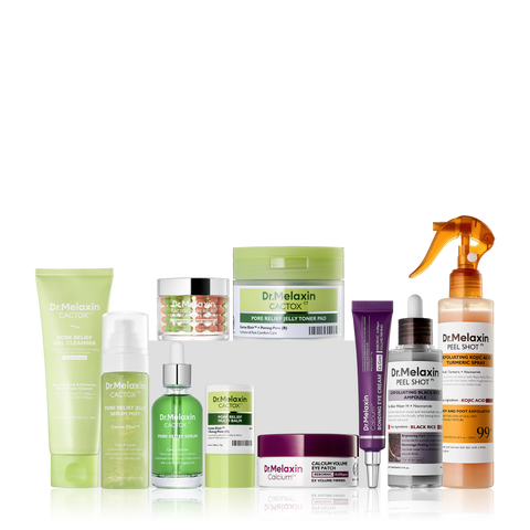 [Dr.Melaxin Exclusive] Pore-Refining & Volumizing Reset 10-Step Set