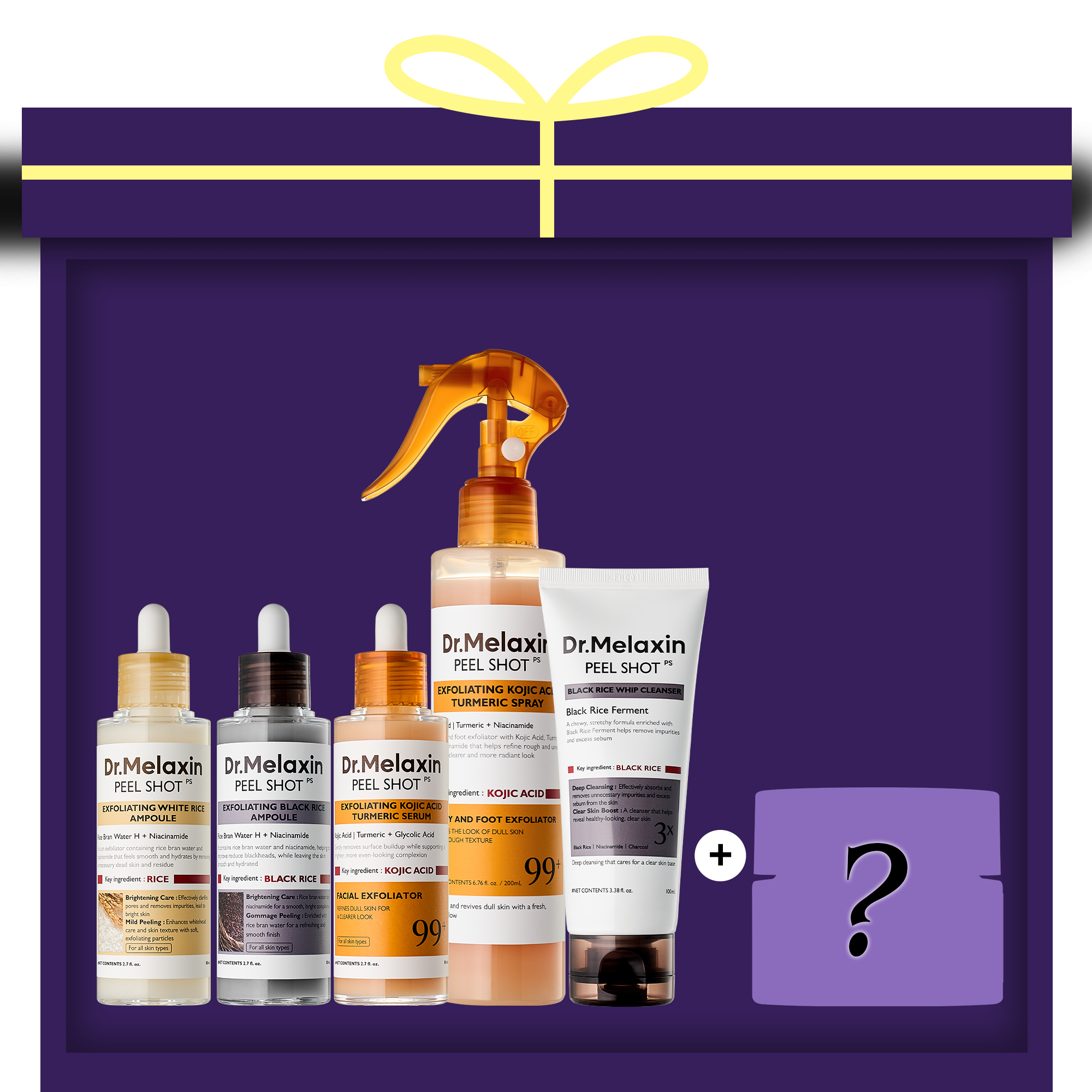 [LUCKY BOX] 5+1 Exfoliating Care Set