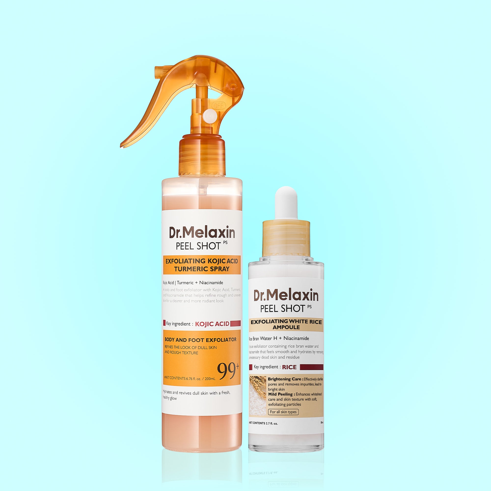 Body & Face Peel Shot Duo