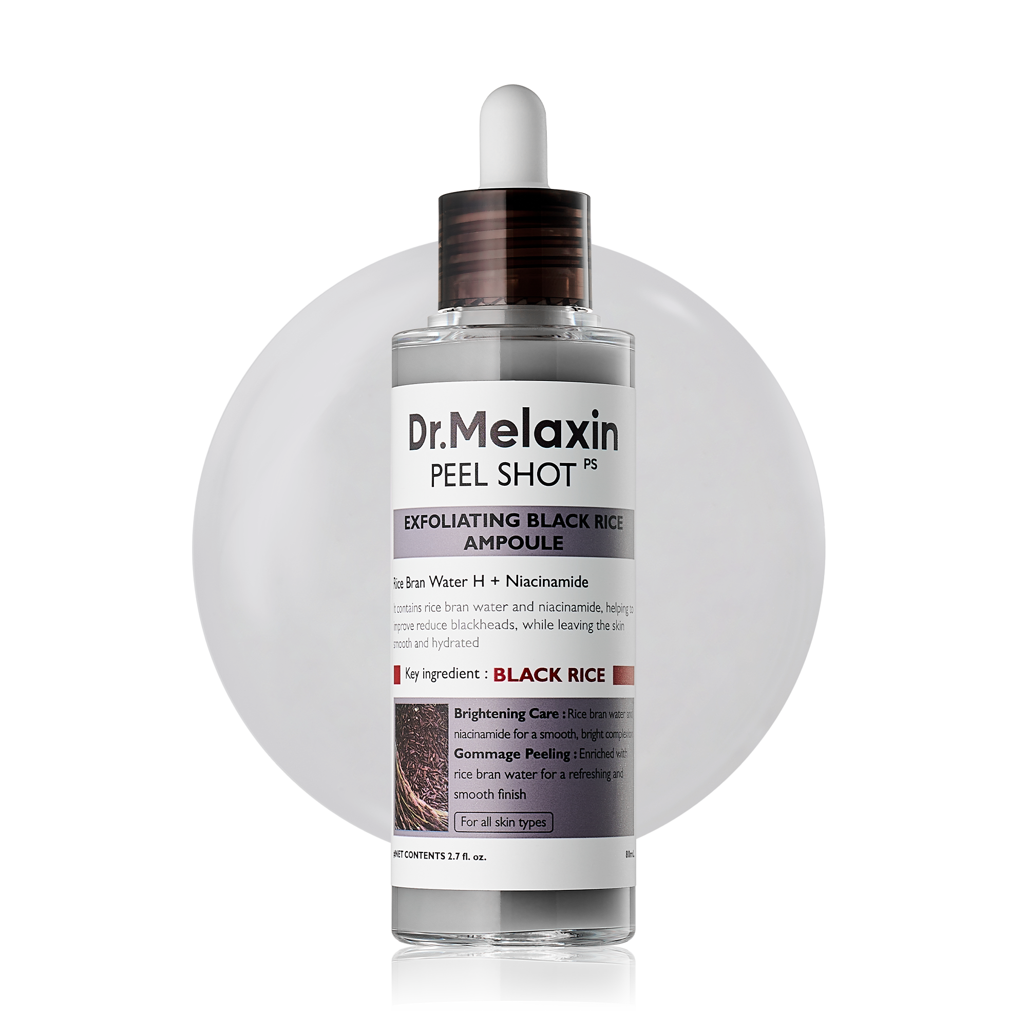 Peel Shot Exfoliating Black Rice Ampoule 80ml