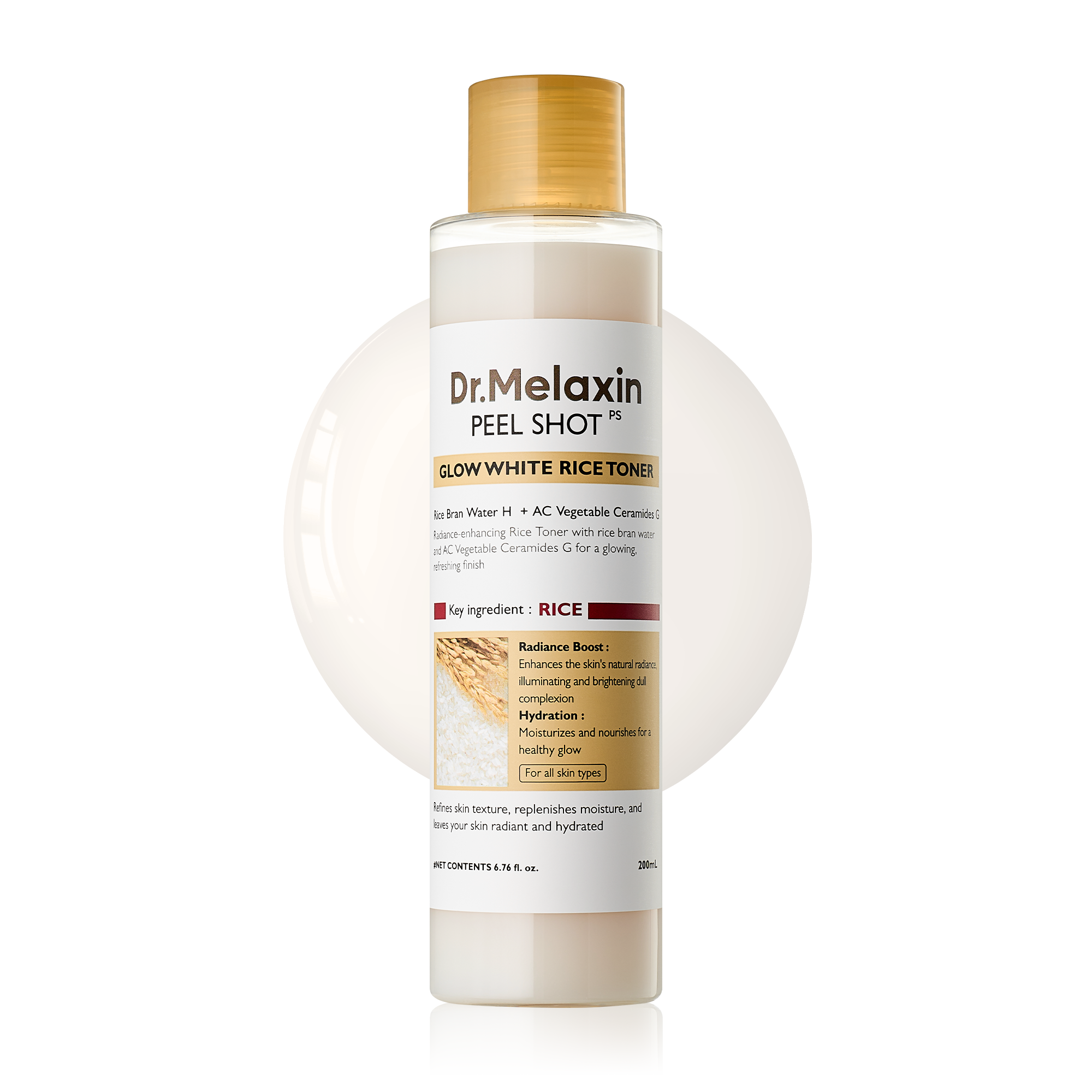 Peel Shot Glow White Rice Toner 200ml