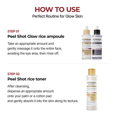 Peel Shot Glow Rice Line