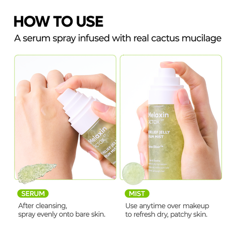 CACTOX Pore Relief Jelly Serum Mist