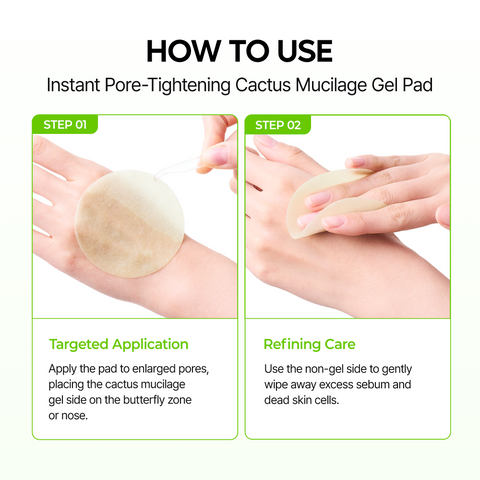 CACTOX Pore Relief Jelly Toner Pads 60 Pads