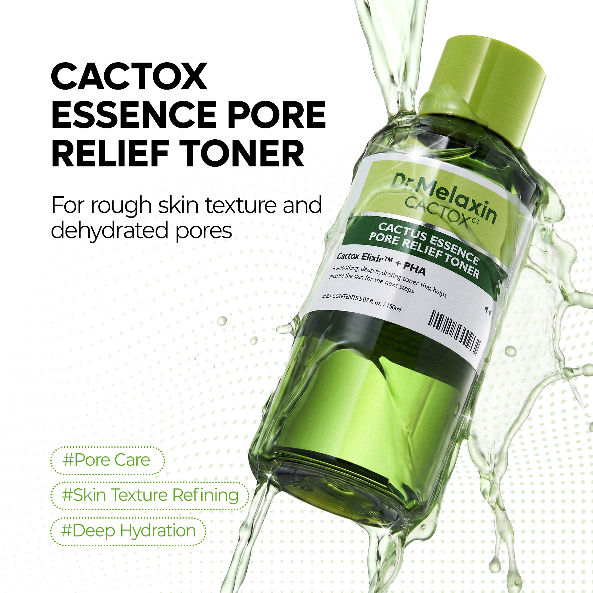 CACTOX Essence Pore Relief Toner