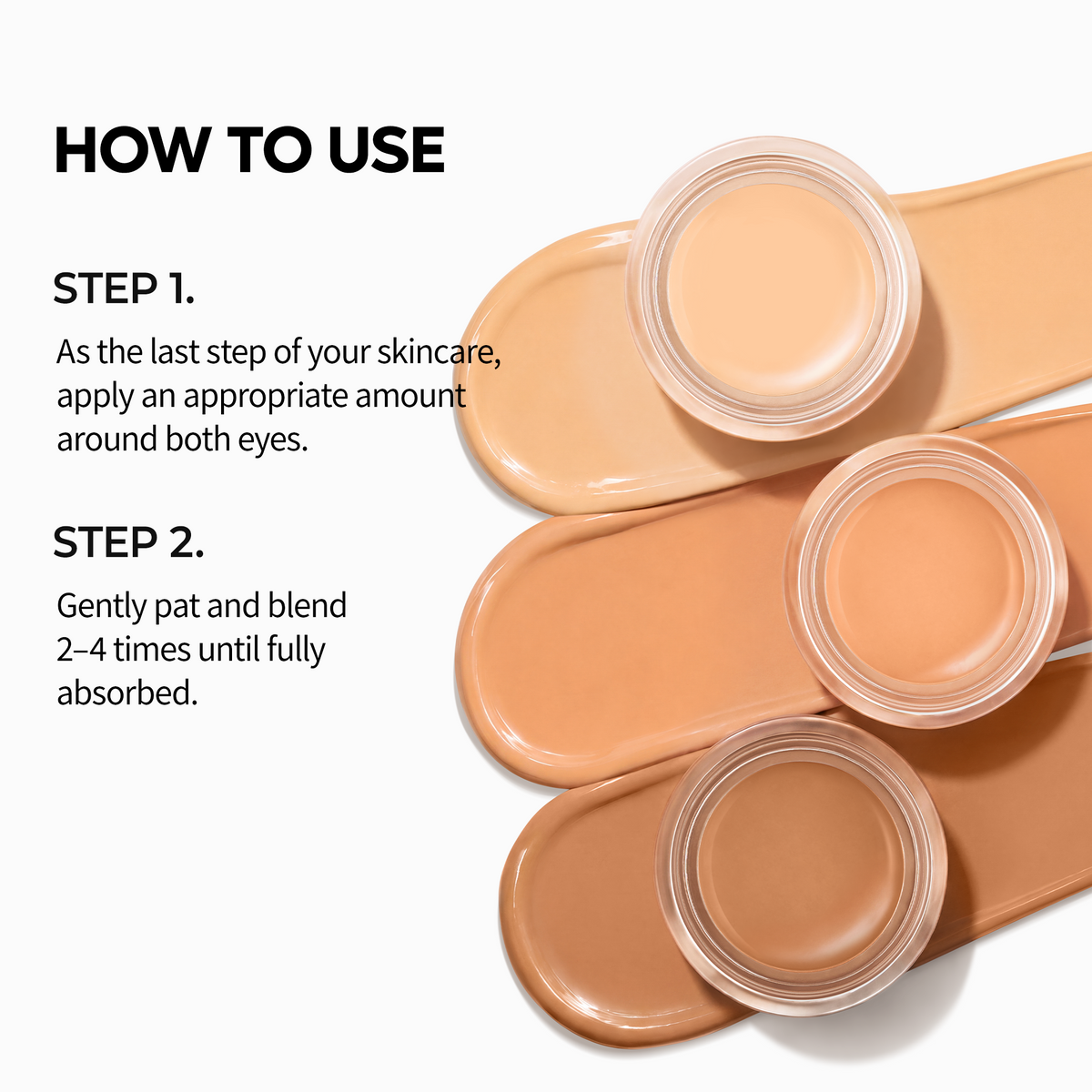 Calcium Dark Spot Eye Cream — how to use