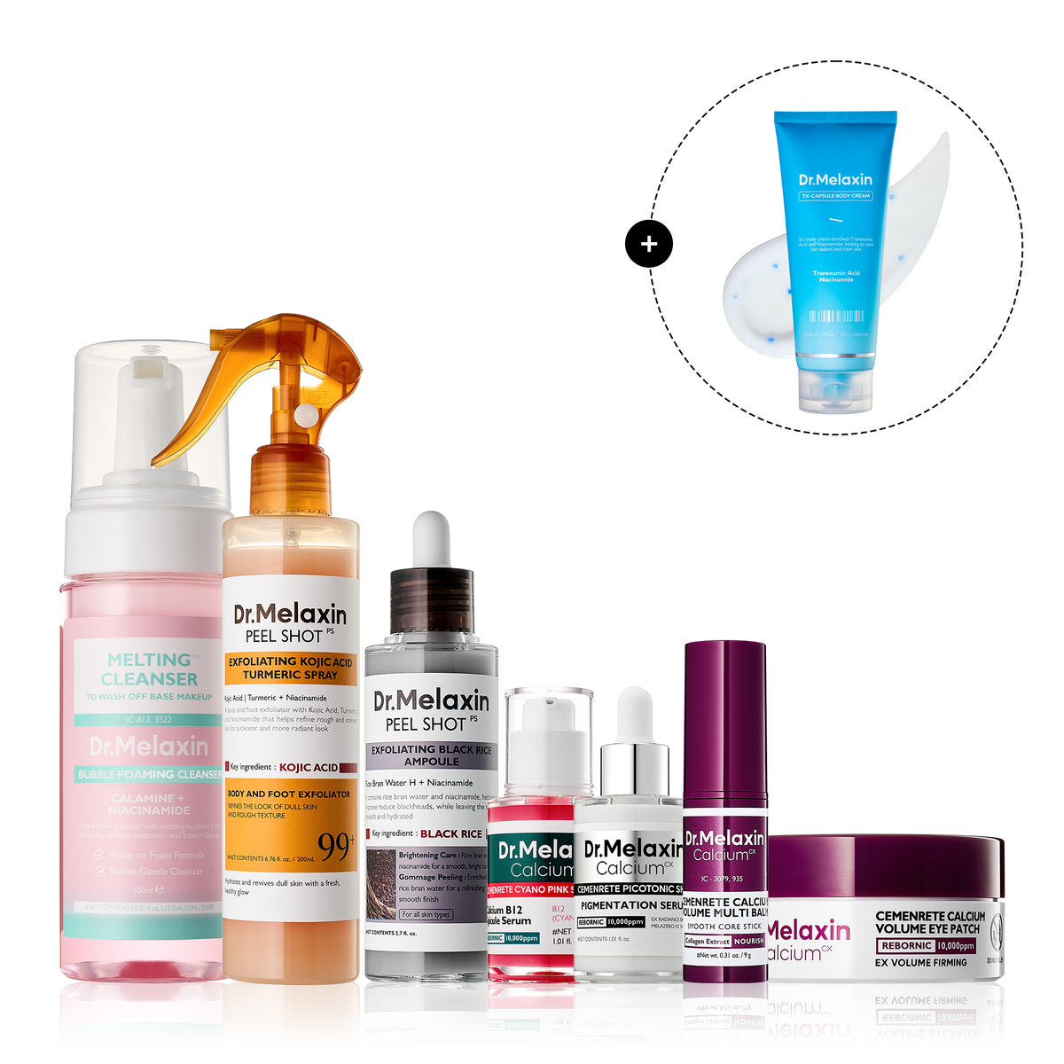 Radiant Blowout Routine Set — Body Glow Edition