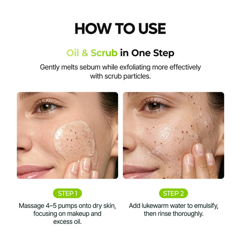CACTOX Pore Relief Scrub Cleansing Oil