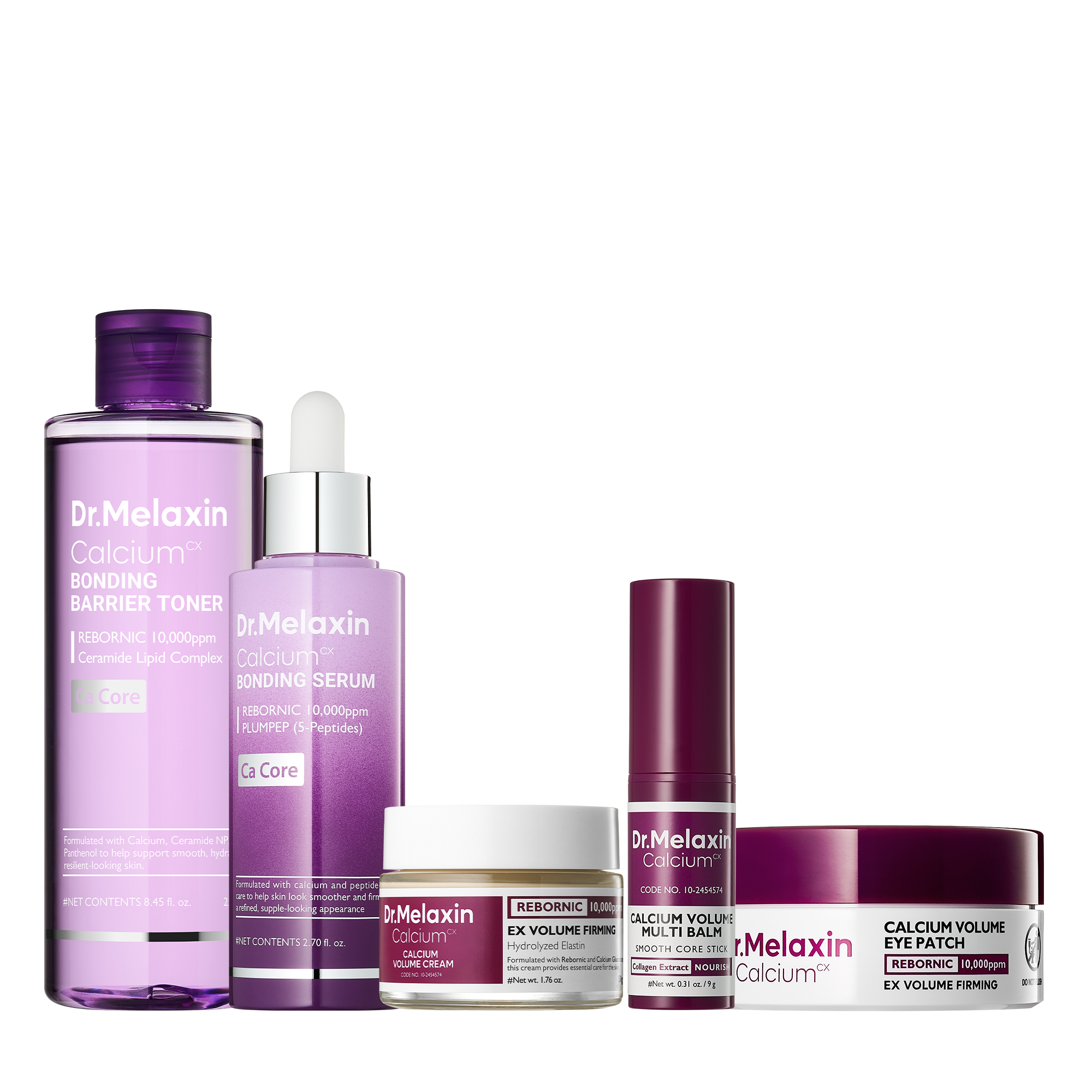 Calcium Skin Longevity Routine Set