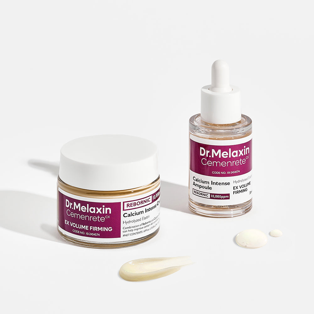 美容液 Dr.Melaxin Cemenrete EX VOLUME FIRMING Dr.Melaxin Cemenrete CX, Calcium Intense Cream , 1.69 fl oz