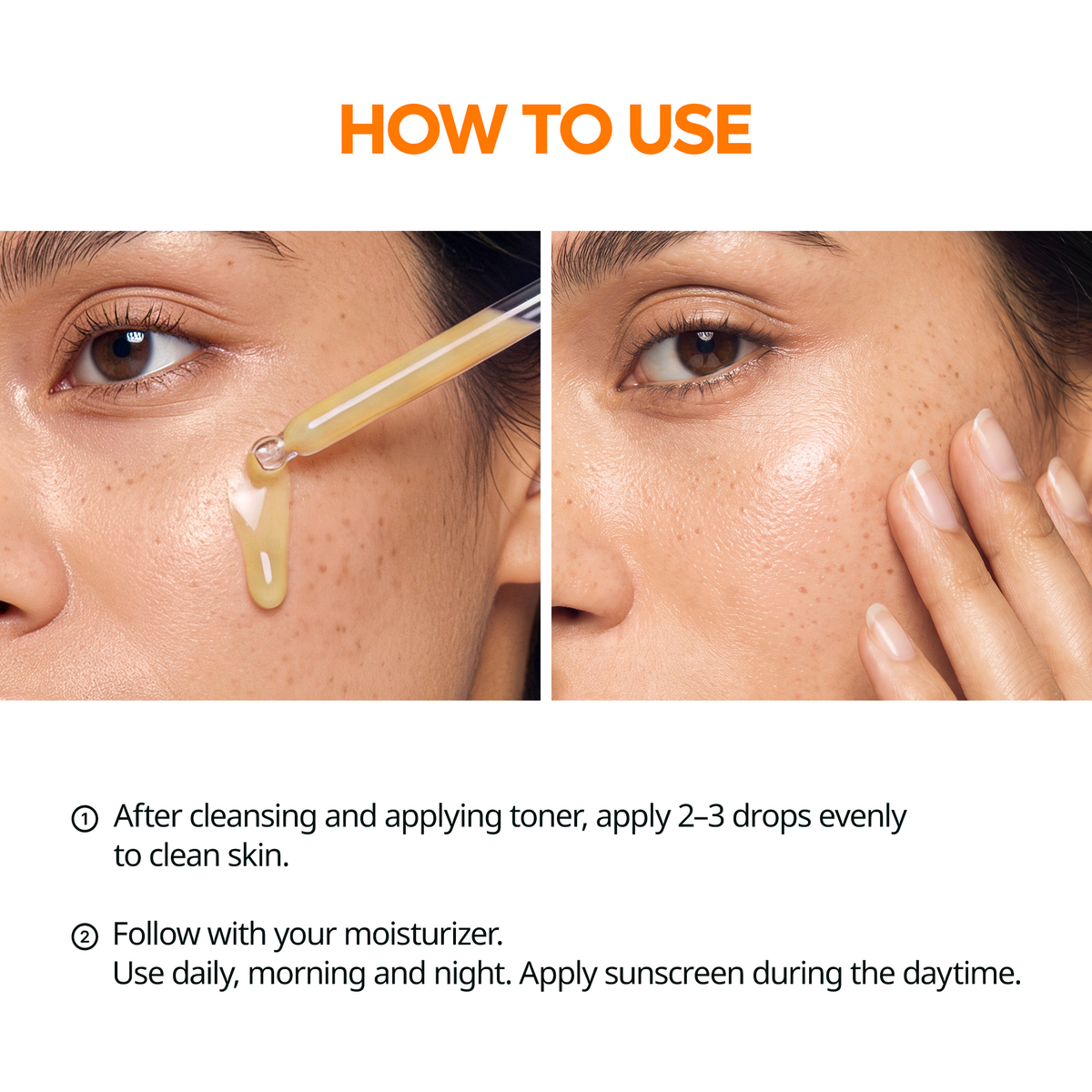 MELA-C·E Vitamin C Glow Reset Set — how to use