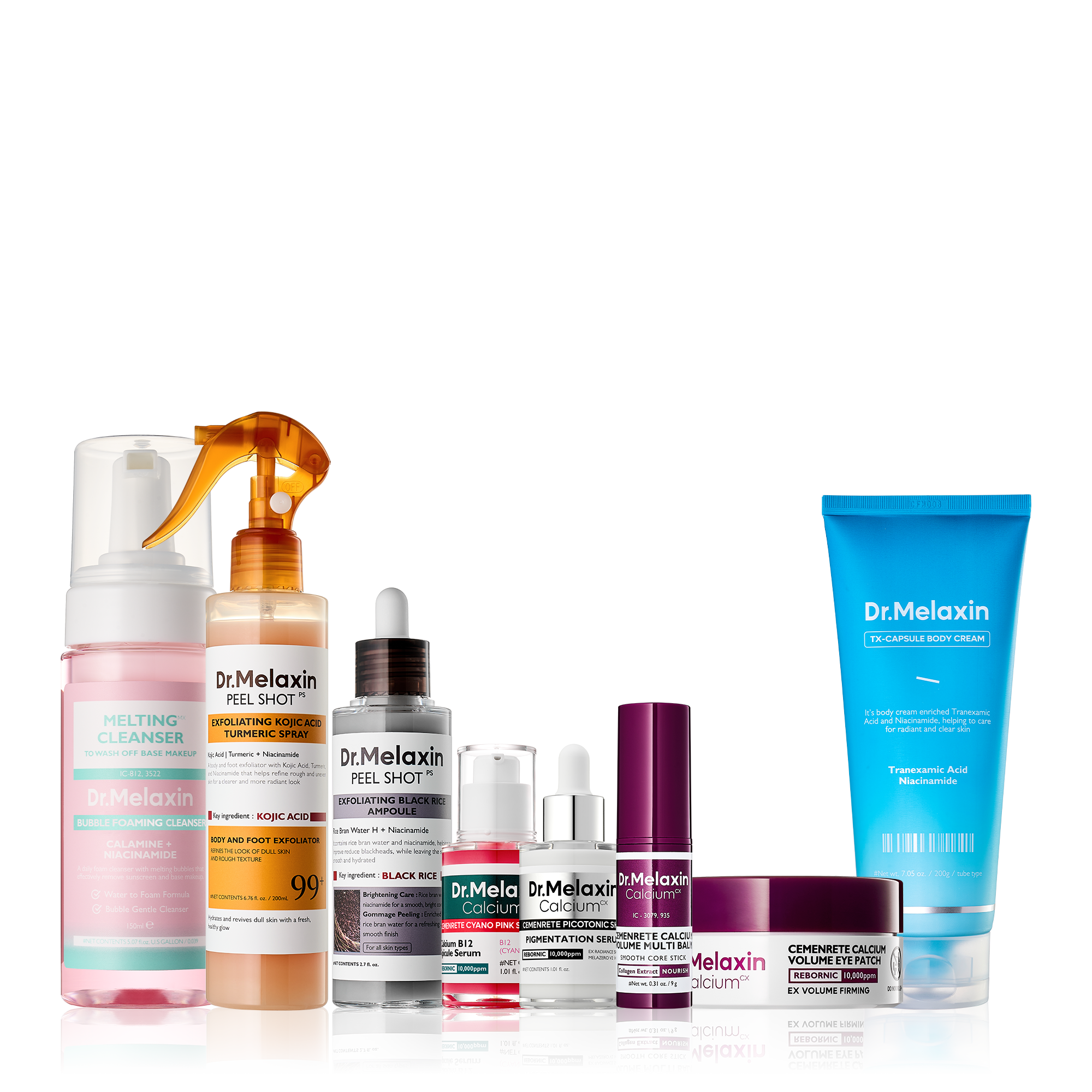 [Dr.Melaxin Exclusive] Radiant Blowout Routine Set — Body Glow Edition